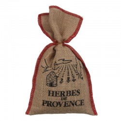 Sac Jute Herbes de Provence | 150 Grammes | Rouge