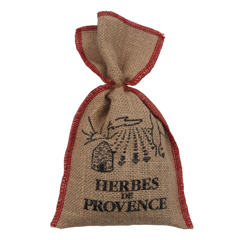 Provençal Jute Bag – 150g Herbes de Provence