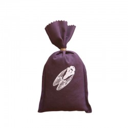 Set of 2 Fabric Sachets – Lavender 20g, Cicadas & Lavender Sprig Pattern, Twist Kraft Closure