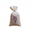 Set of 2 Fabric Sachets – Lavender 20g, Cicadas & Lavender Sprig Pattern, Twist Kraft Closure