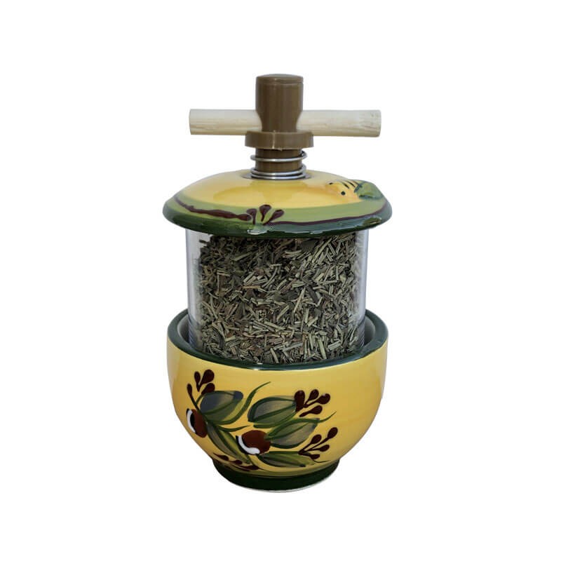 Moulin à Herbes Aromatiques Métal Avec Boîte Cadeau - Pour Thé, épices, Broyage Facile